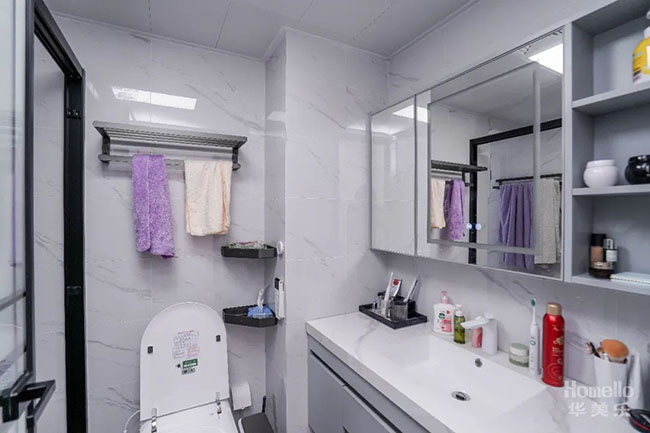 150㎡四居室現代風，結構簡單舒適空間足，功能性拉滿的樂居